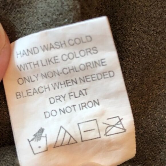 Green Mudpie Suede Like Cloth Draped Vest Sz. M/L - Picture 13 of 14